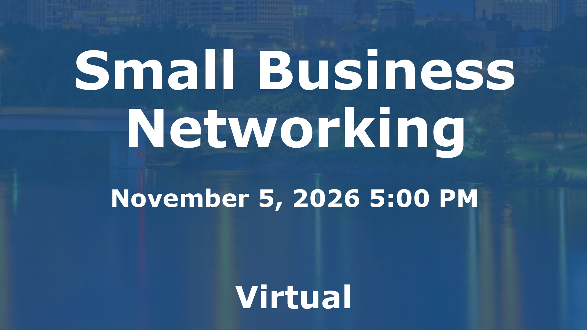 Small Business Networking event image